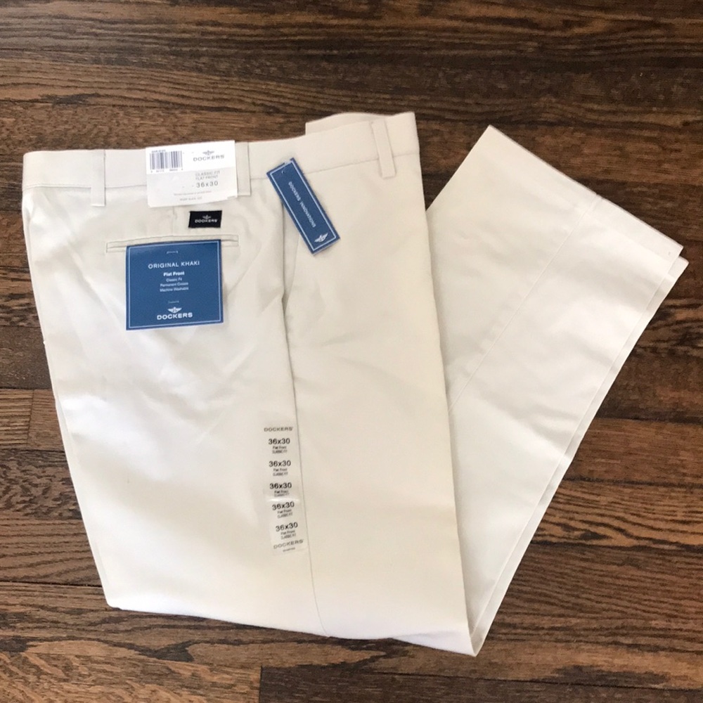 Classic Fit Flat Front